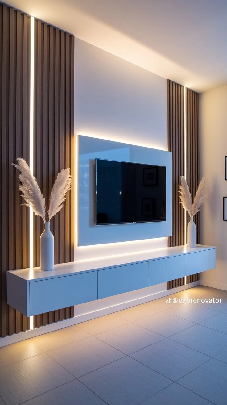 Modern Salon ve TV Ünitesi Modelleri · Model 02